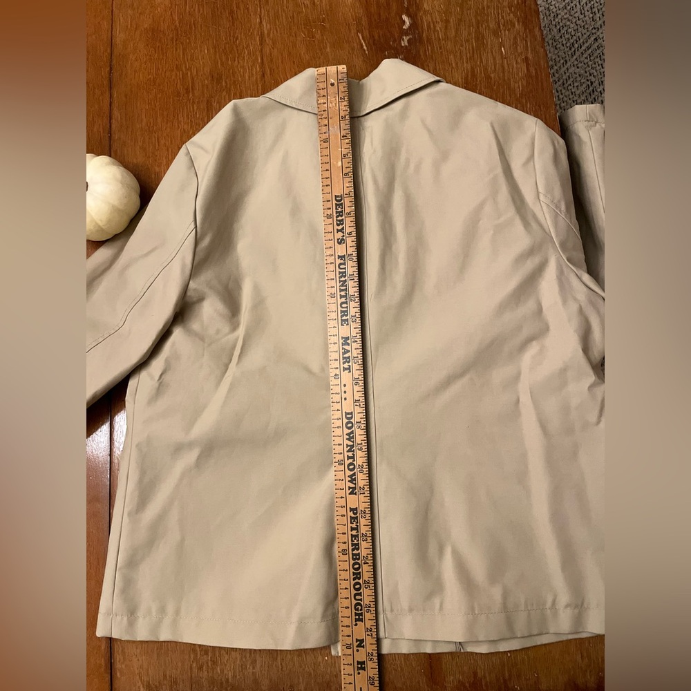 Old Navy Women’s Short Trench Coat Size X-Large NWOT - Picture 11 of 13